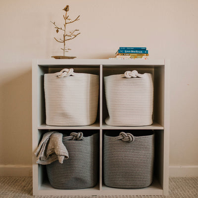 Rope Shelf Storage Basket