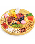 Round Bamboo Cheese Board & Tools