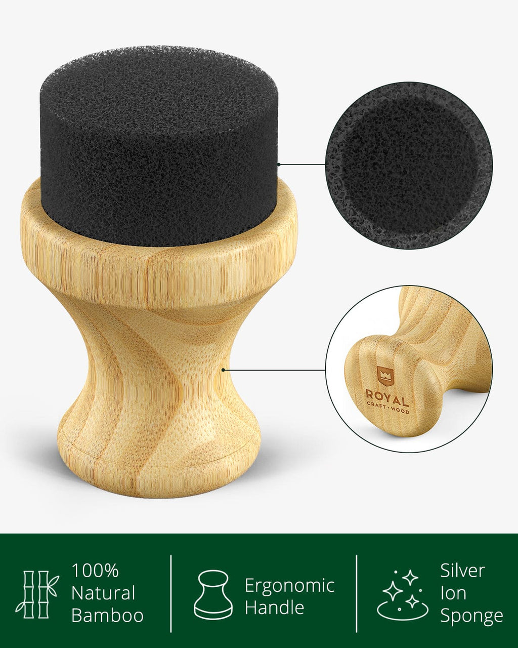 Bamboo Board Oil & Wax Applicator