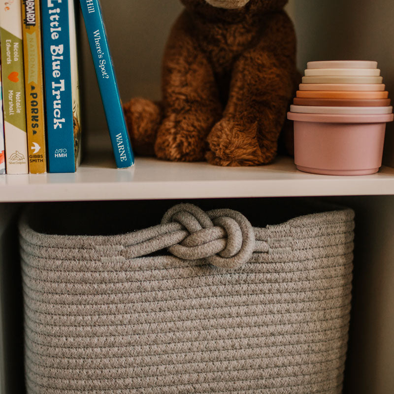 Rope Shelf Storage Basket