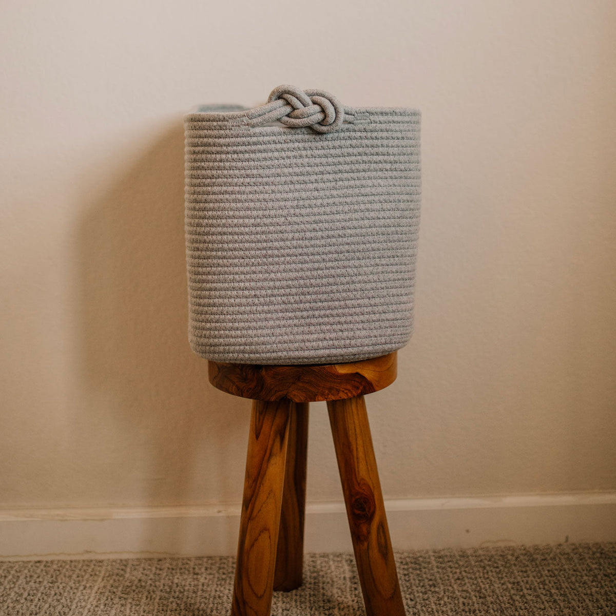 Rope Shelf Storage Basket