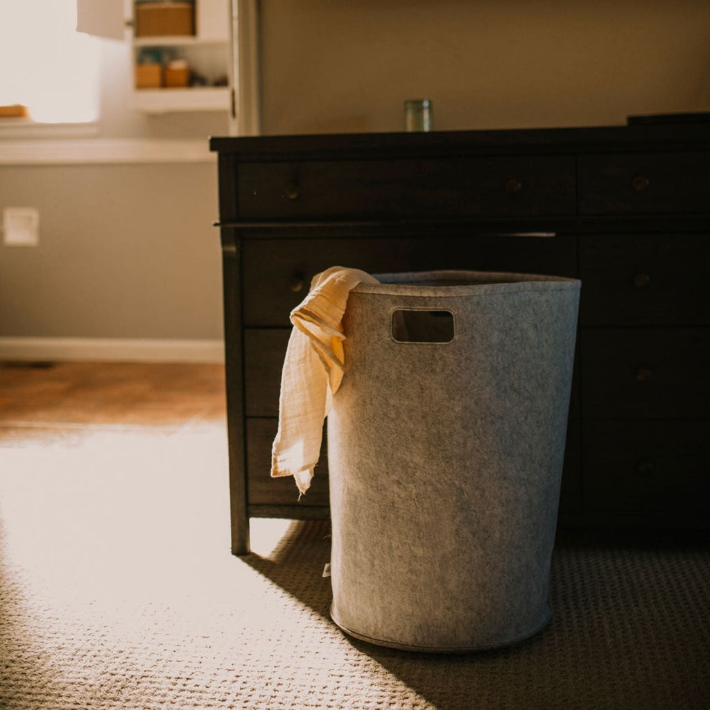 Collapsible Felt Laundry Hamper