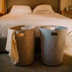 Collapsible Felt Laundry Hamper