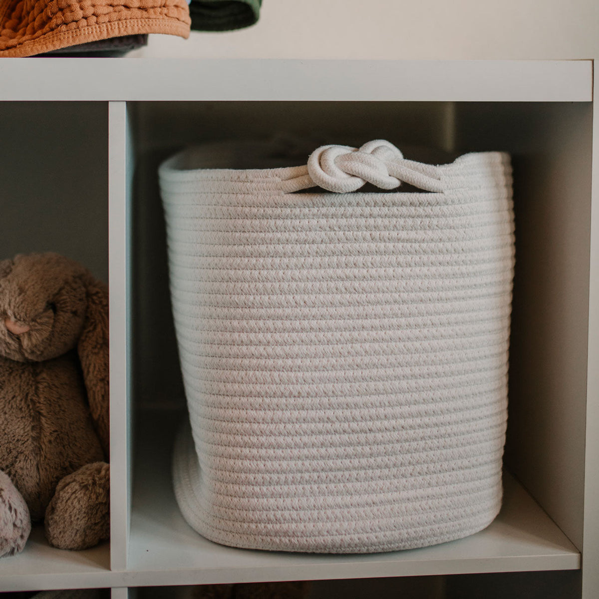 Rope Shelf Storage Basket