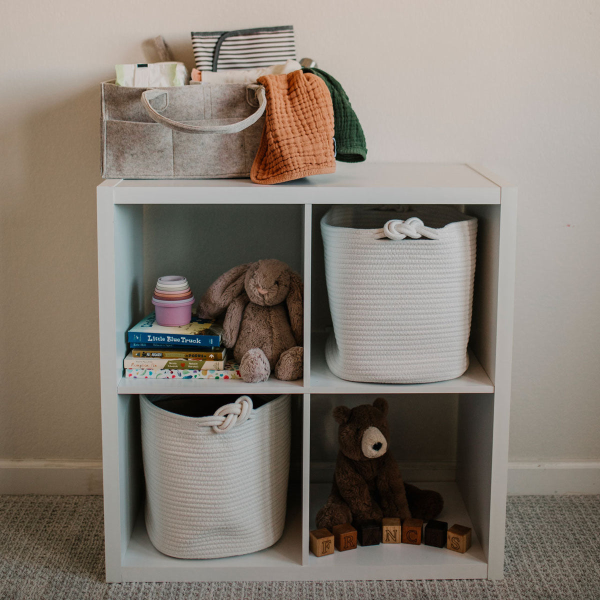 Rope Shelf Storage Basket