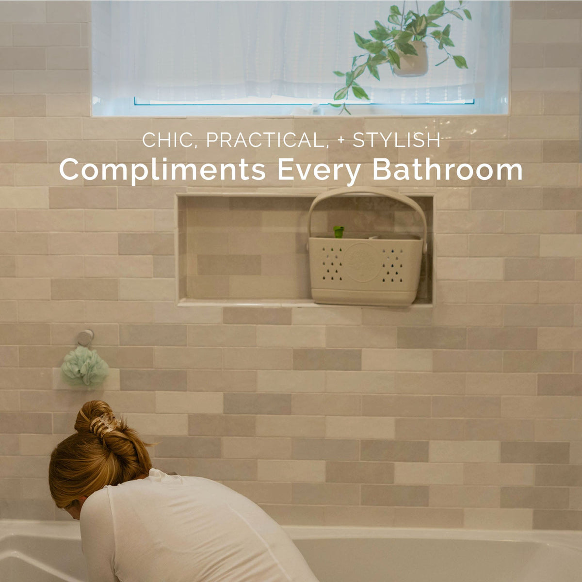 Drainable EVA Bath & Shower Caddy