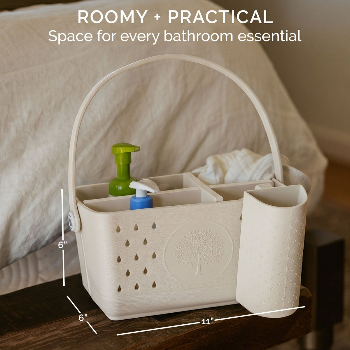 Drainable EVA Bath & Shower Caddy