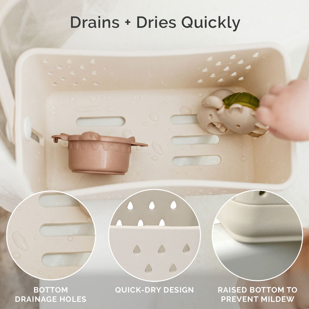 Drainable EVA Bath & Shower Caddy