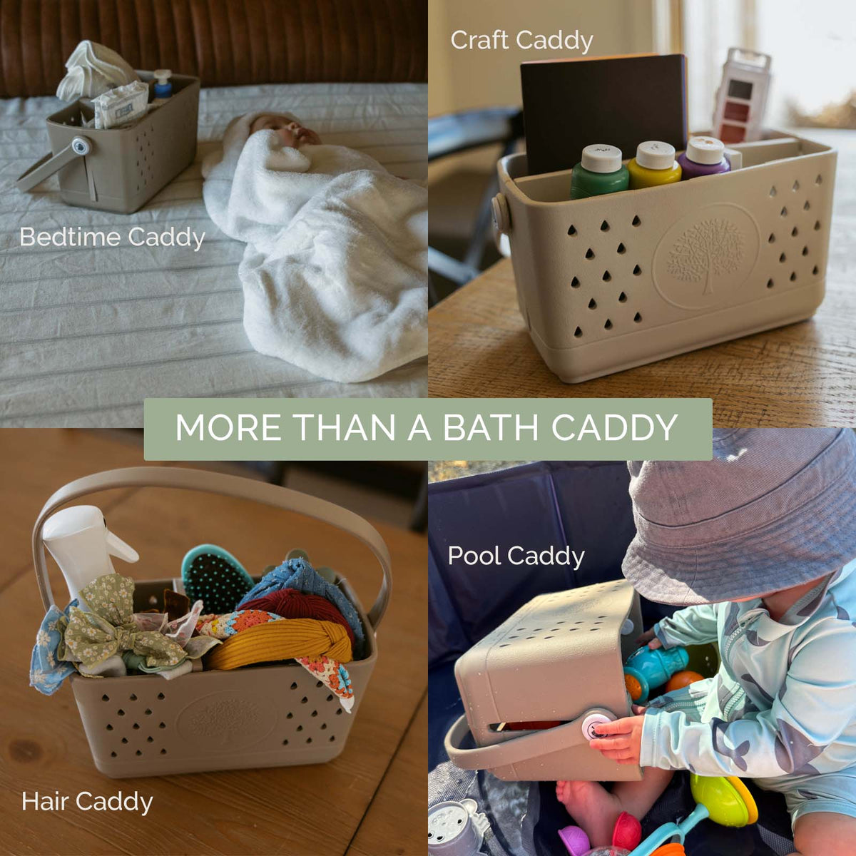 Drainable EVA Bath & Shower Caddy