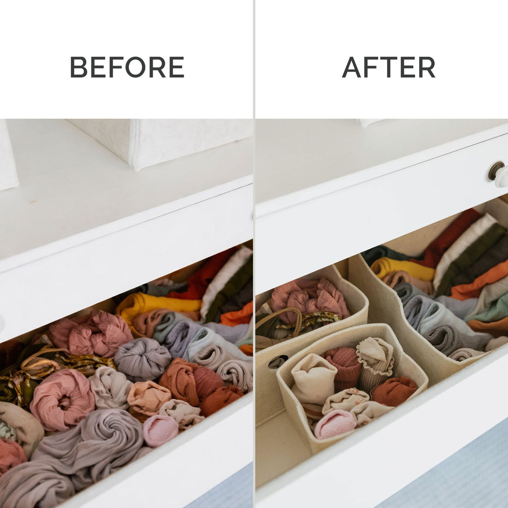 Felt Drawer Organizers — Set of 3