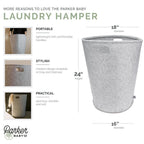 Collapsible Felt Laundry Hamper