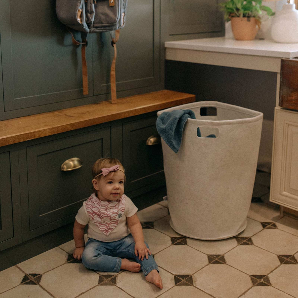Collapsible Felt Laundry Hamper